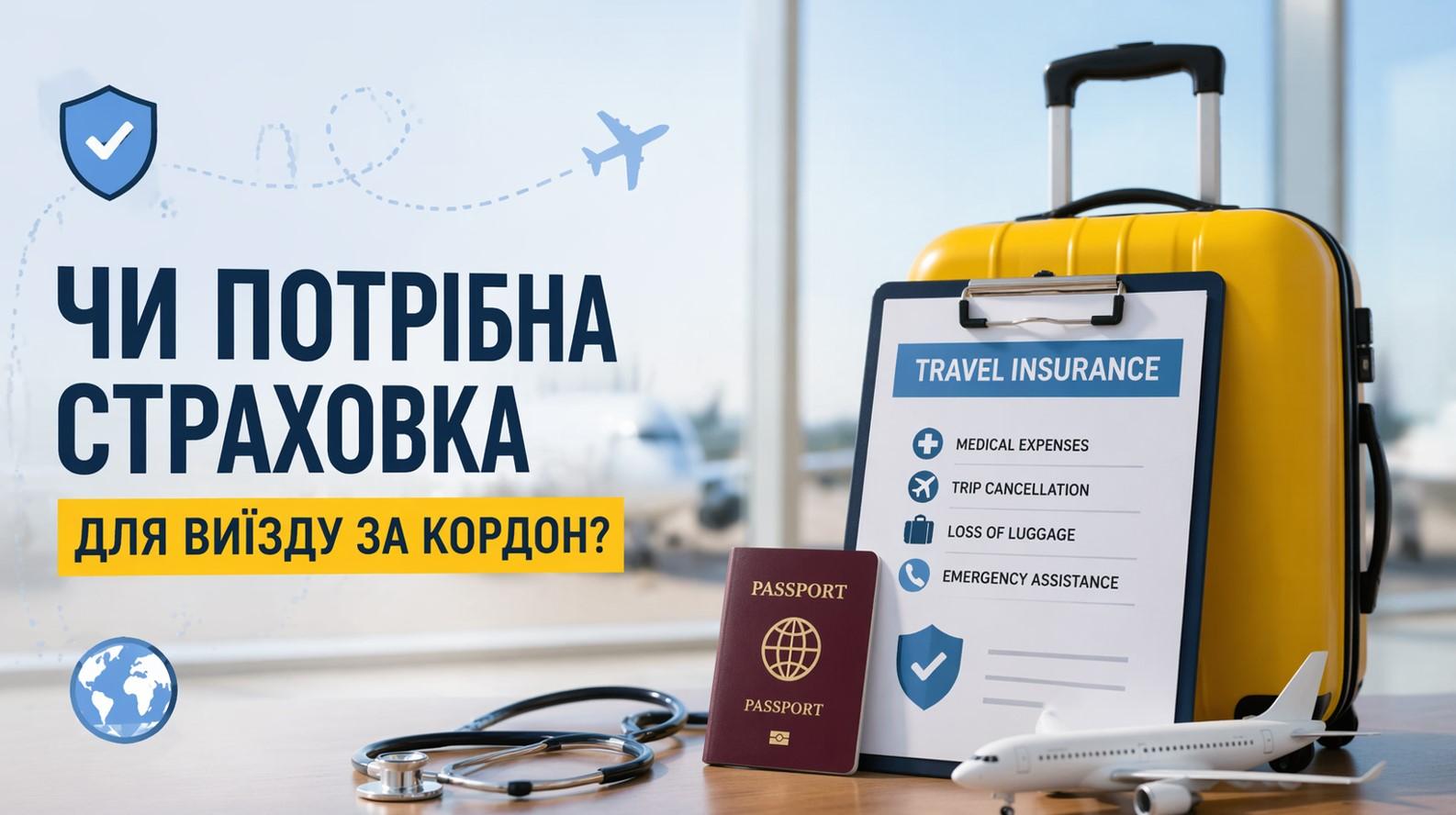 Чи потрібна страховка для виїзду за кордон: вся правда