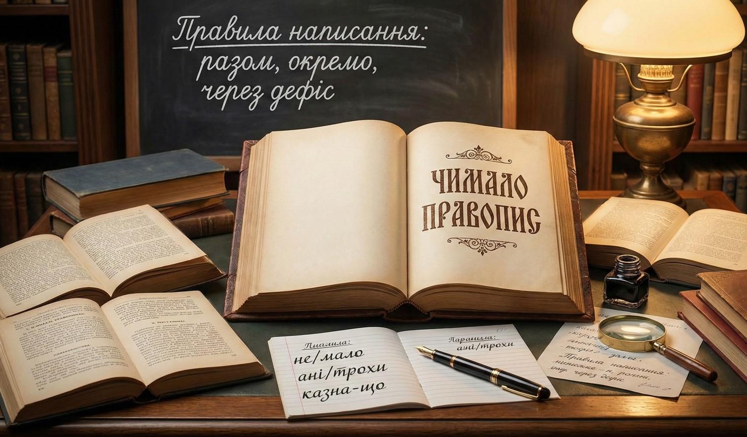 Чимало правопис: пишемо разом чи окремо без головного болю