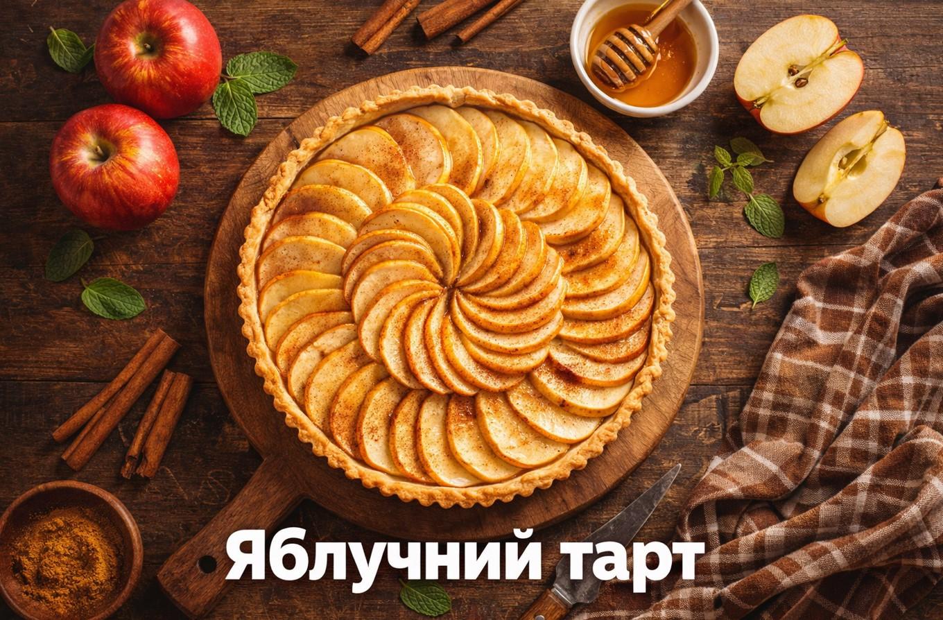 Яблучний тарт: рецепти, секрети ідеального тіста та начинки