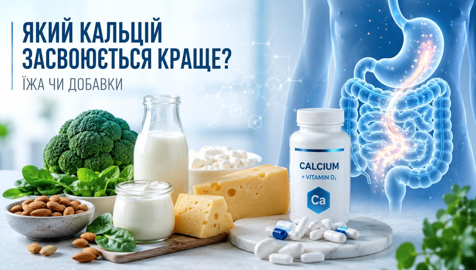 Який кальцій краще засвоюється: вся правда про добавки