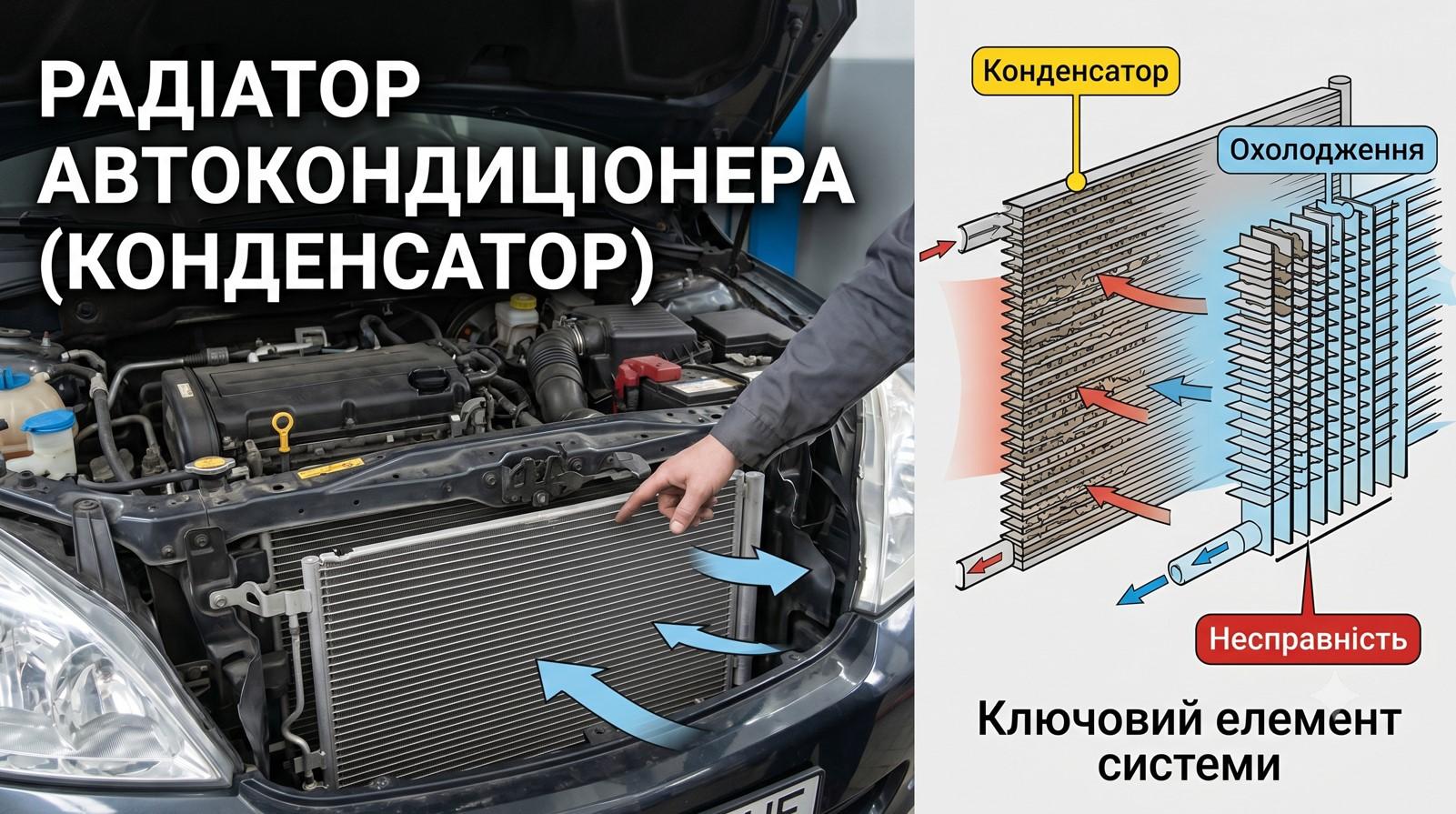 Радіатор кондиціонера: чому ламається і як врятувати