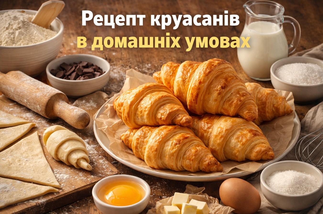 Рецепт круасанів в домашніх умовах: як з французької пекарні