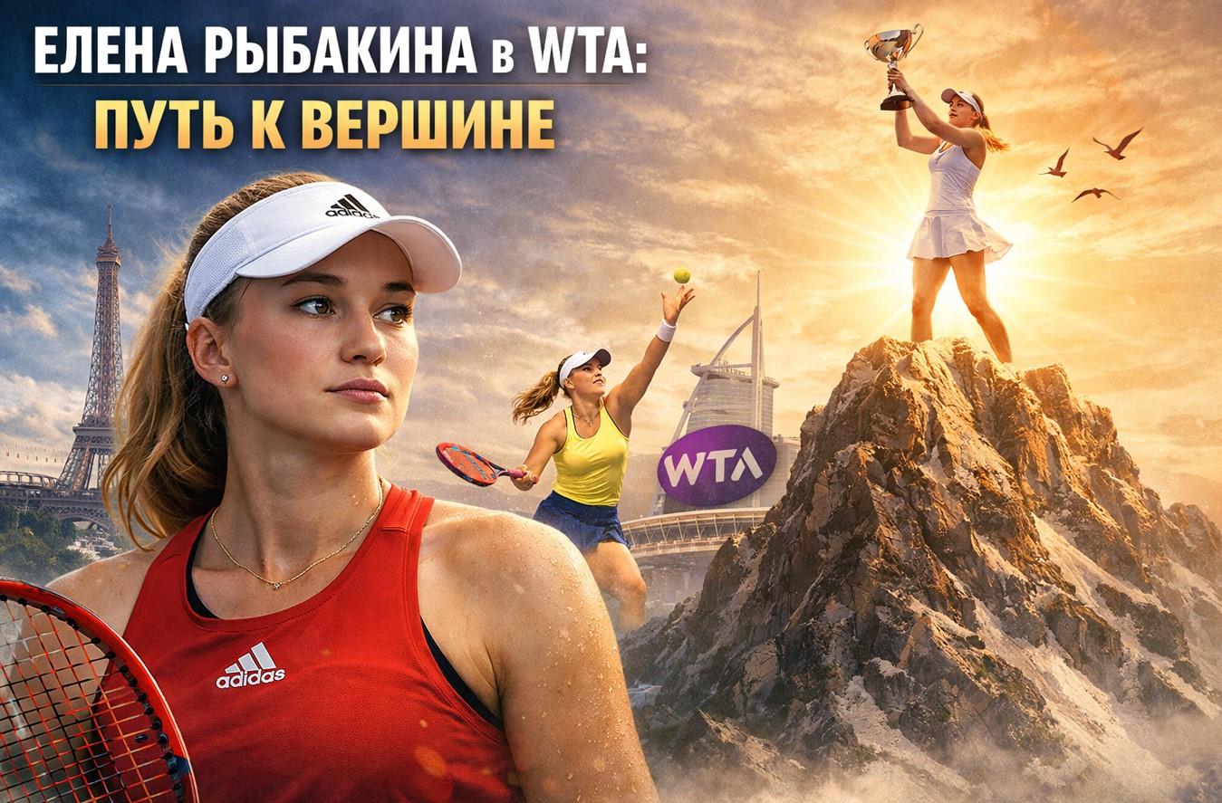 Рыбакина в WTA: путь к вершине