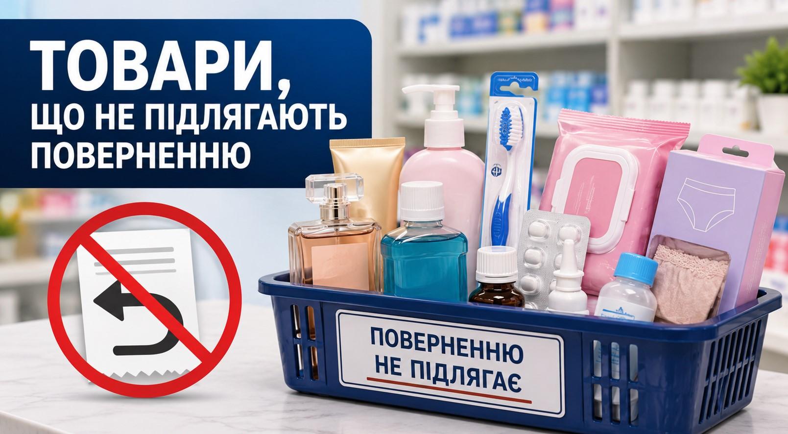 Товари, які не підлягають поверненню в Україні