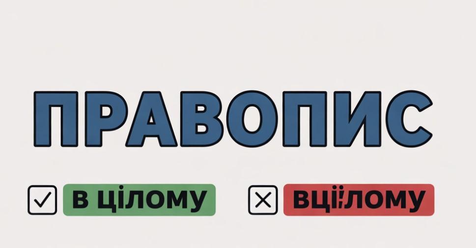 Вцілому правопис: як не плутати і писати, як справжній профі!