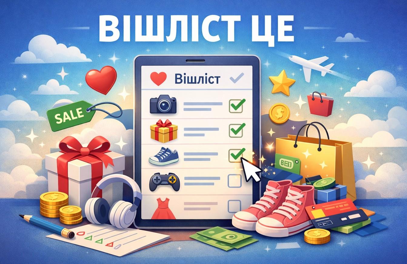 Вішліст це: як скласти ідеальний список бажань та уникнути зайвого