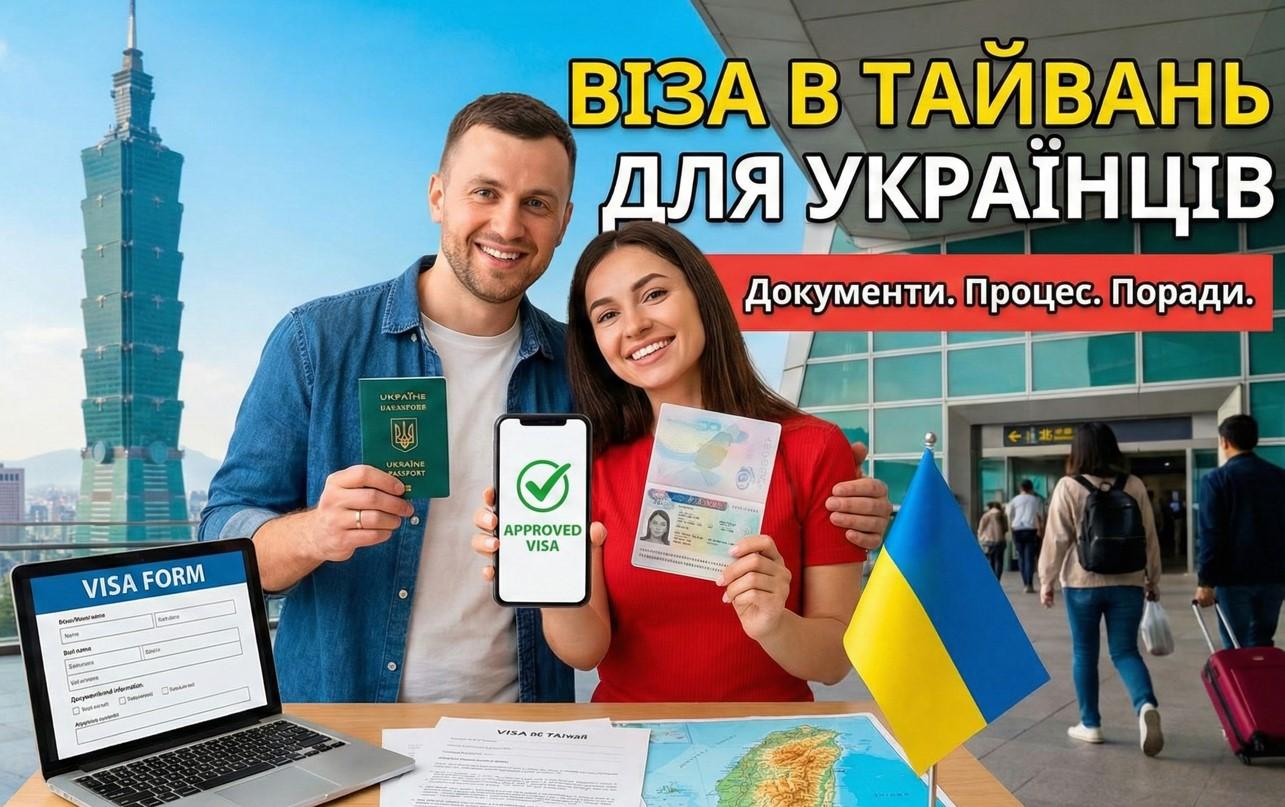 Віза в Тайвань для українців: реалії, документи та лайфхаки